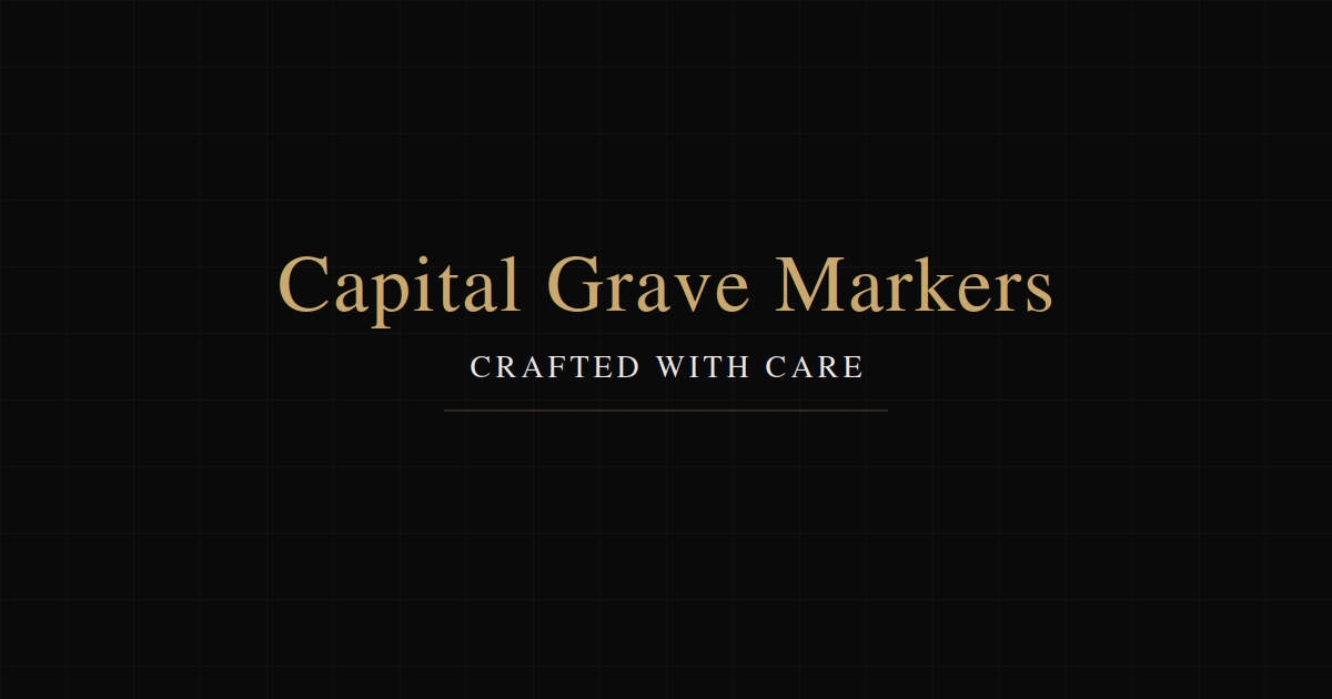 Capital Grave Markers & Jewish Headstones