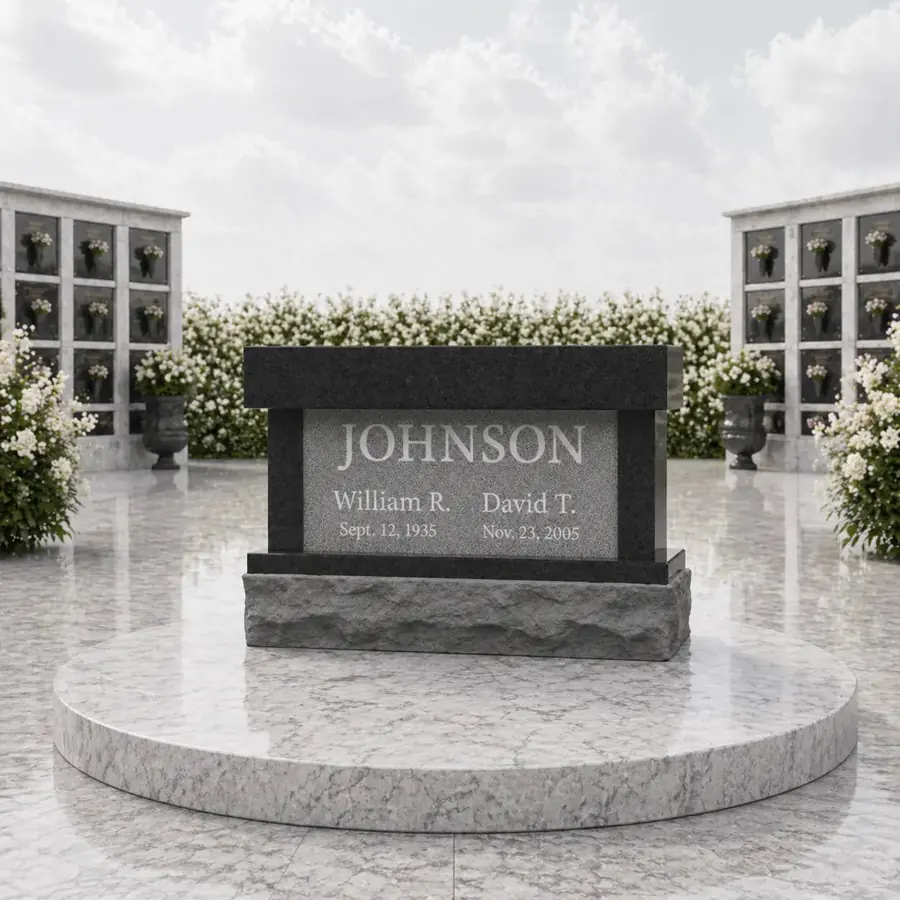 2-Niche Granite Columbarium 42x16x24