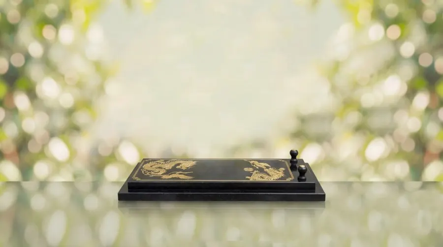 Asian Ledger Headstone