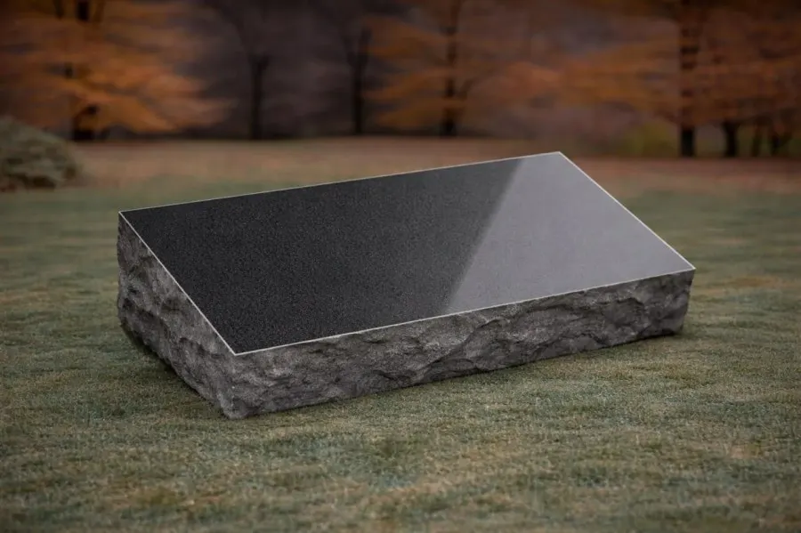 Bevel Granite Headstone 20 x 10 x 6