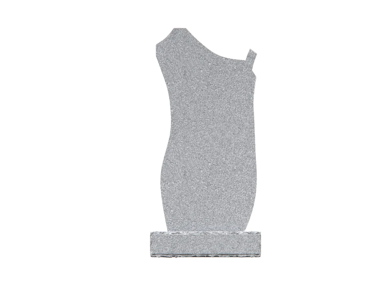 Show photo 4 of 4: Sculpted Upright Granite Memorial with Cross Shape