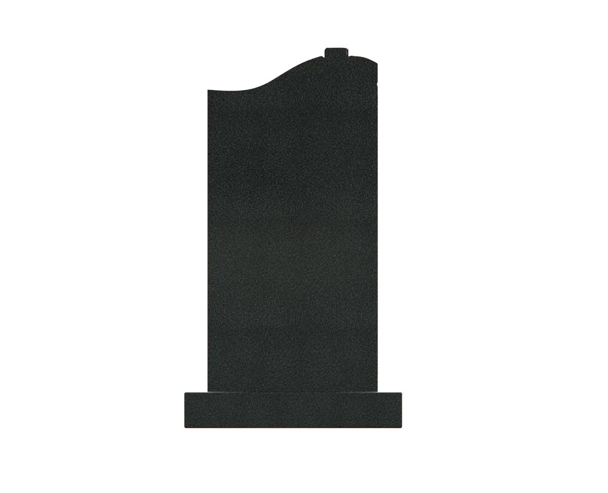 Show photo 4 of 4: Affordable Upright Memorial with Cross Design