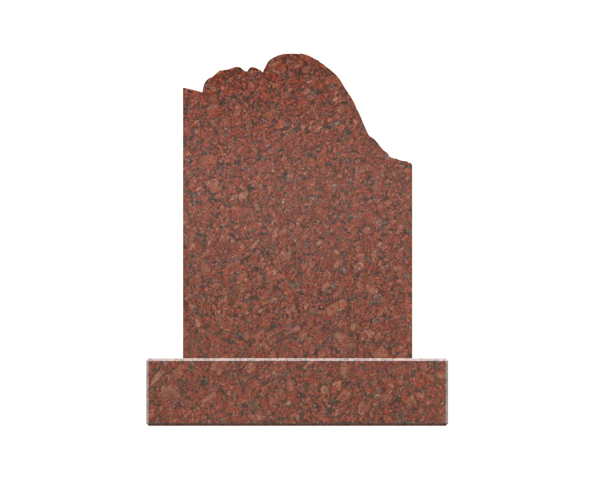 Show photo 4 of 4: Upright Child Granite Headstone with Sleeping Angel and Book Design