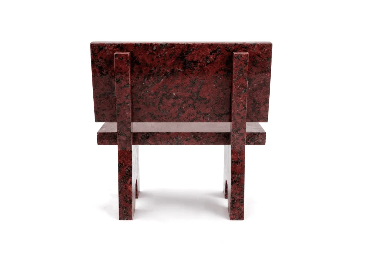 Show photo 5 of 5: Granite Memorial Bench with Engraving