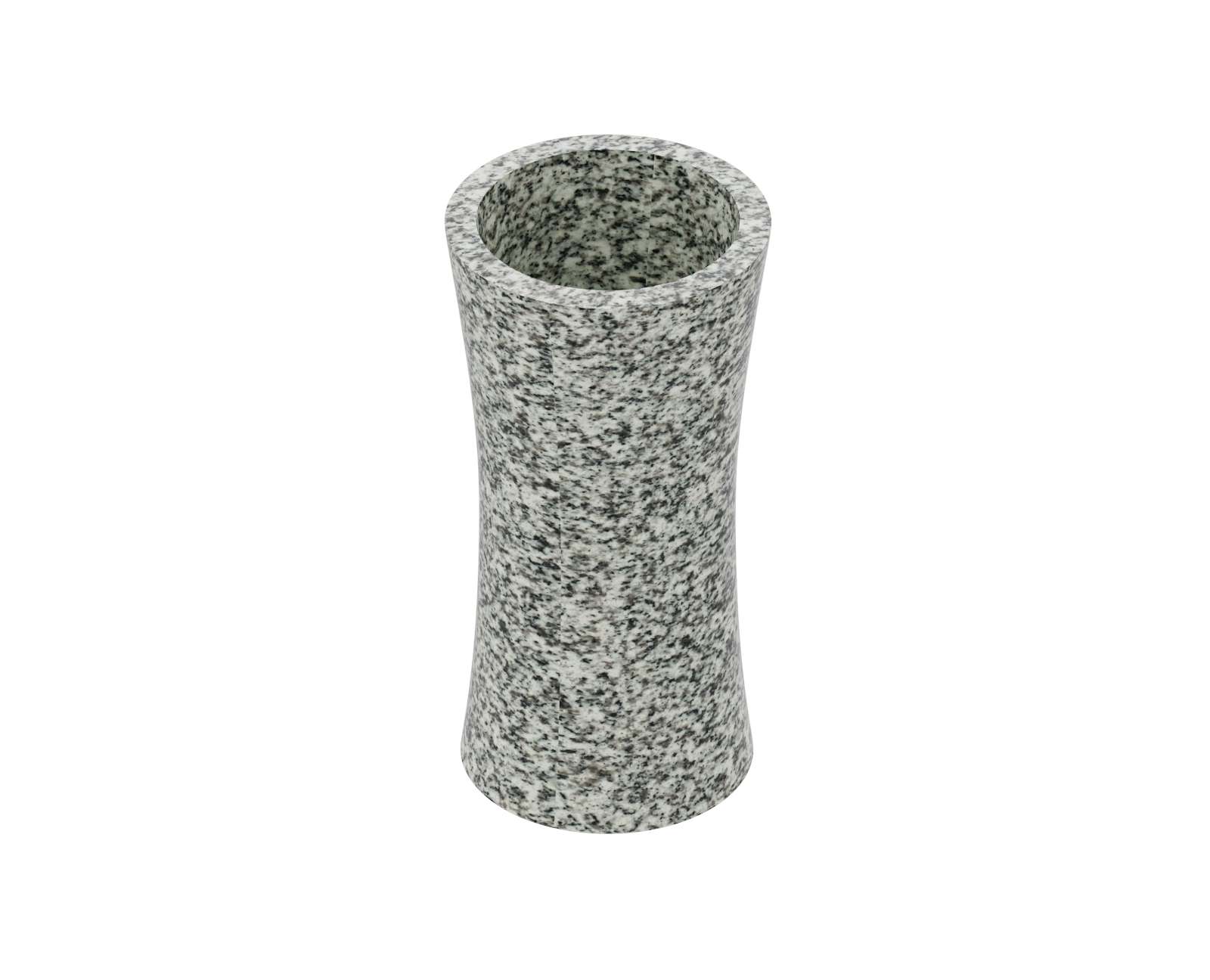 Contoured Granite Memorial Vase