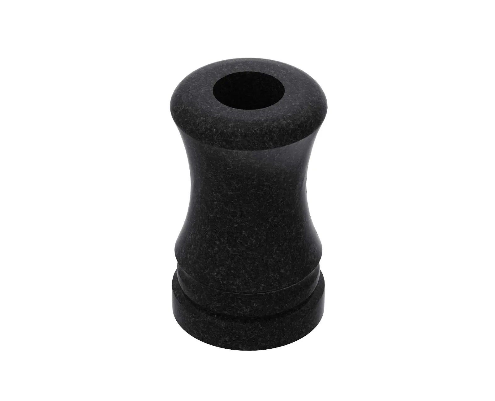 Hourglass Granite Memorial Vase, photo 1 of 3