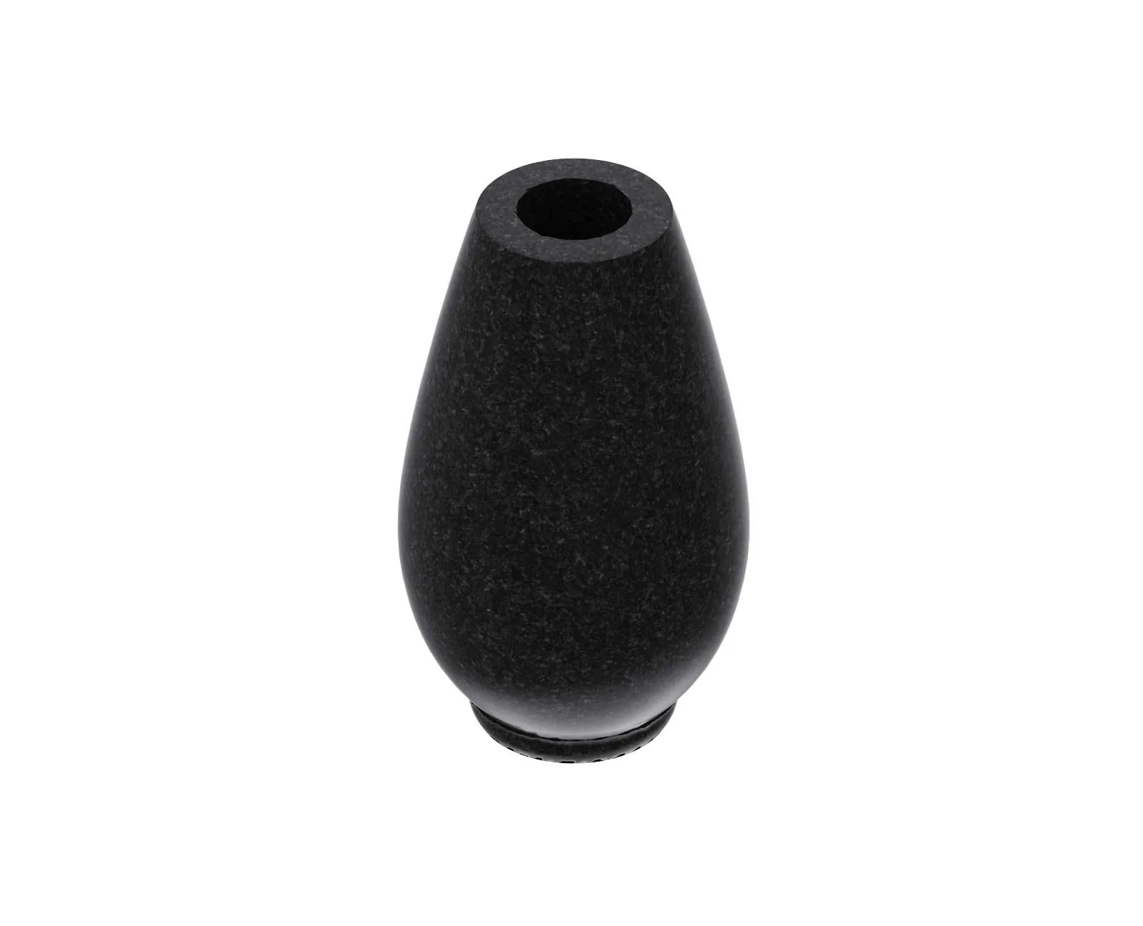 Oval Granite Memorial Vase, photo 1 of 3