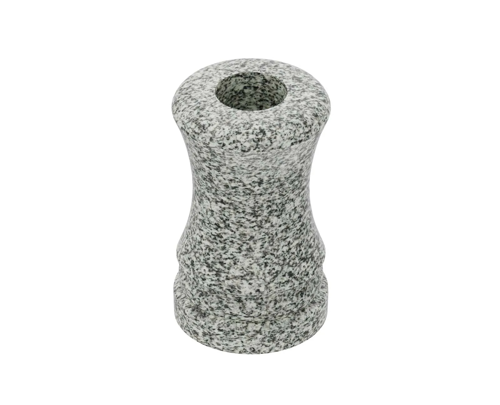 Show photo 2 of 3: Hourglass Granite Memorial Vase
