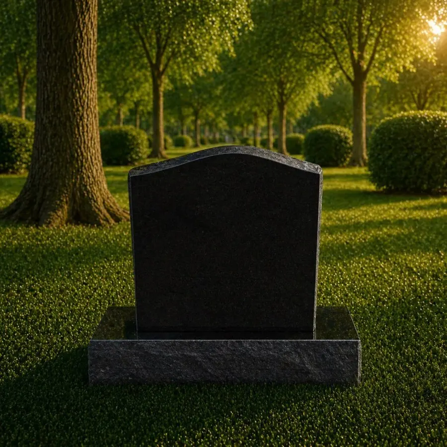 Classic Upright Granite Headstone 16 x 3 x 16