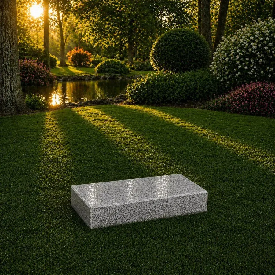 Flat Granite Grave Marker 24 x 14 x 4