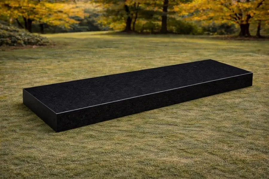 Flat Companion Granite Headstone 48 x 16 x 3