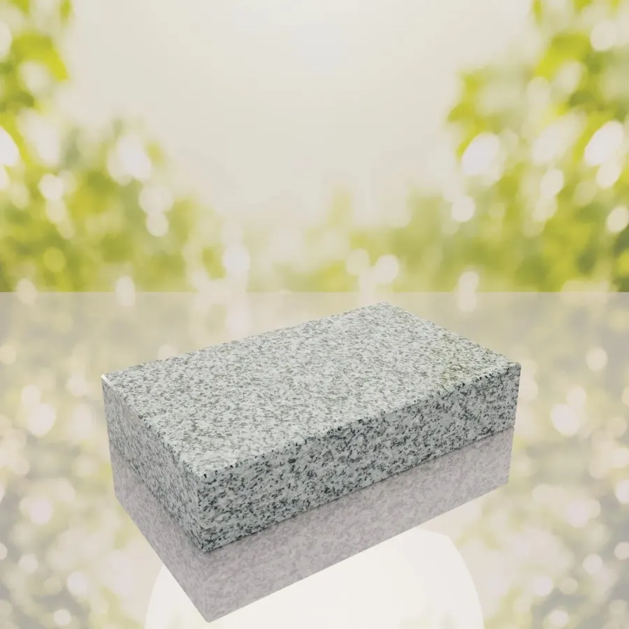 Flat Granite Grave Marker 10 x 6 x 2 view 2