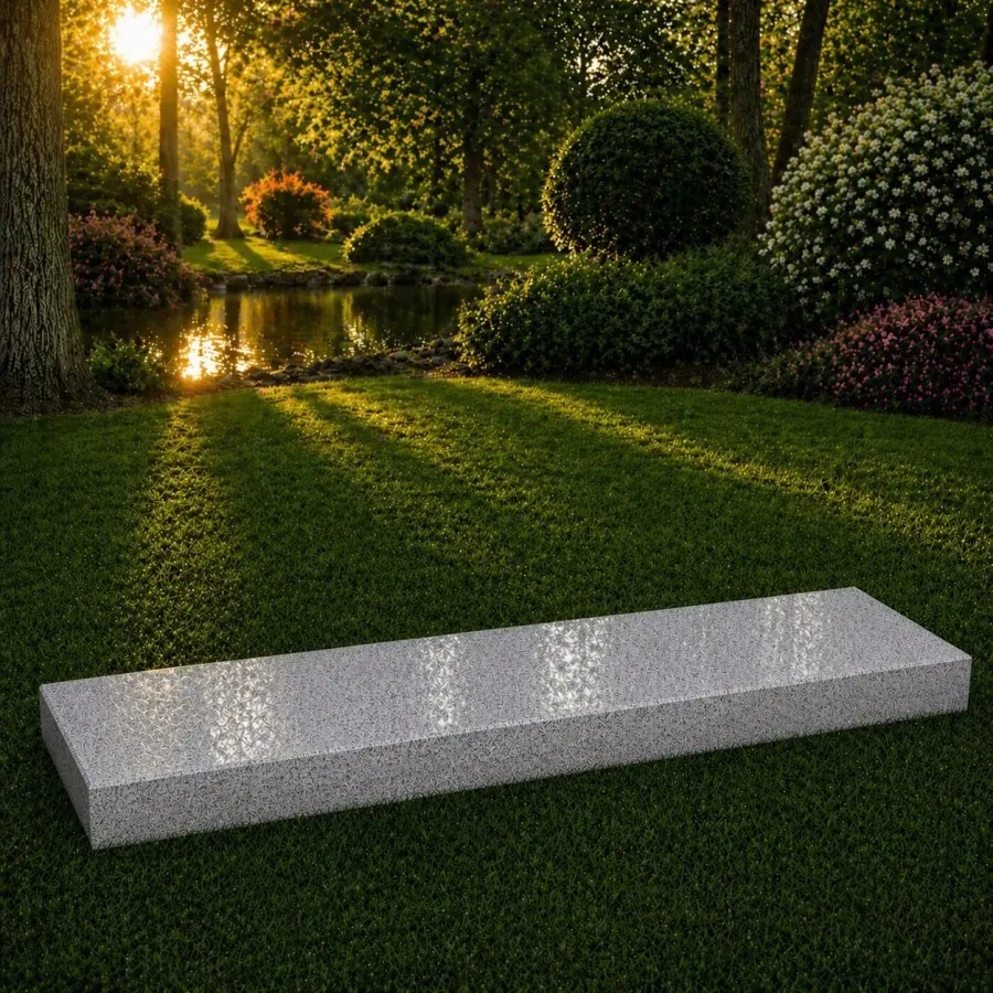Full Ledger Granite Memorial — Design 6