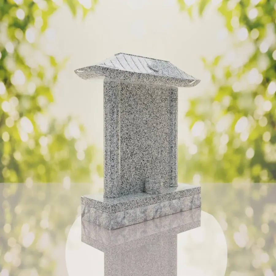 Pagoda Roof Granite Memorial