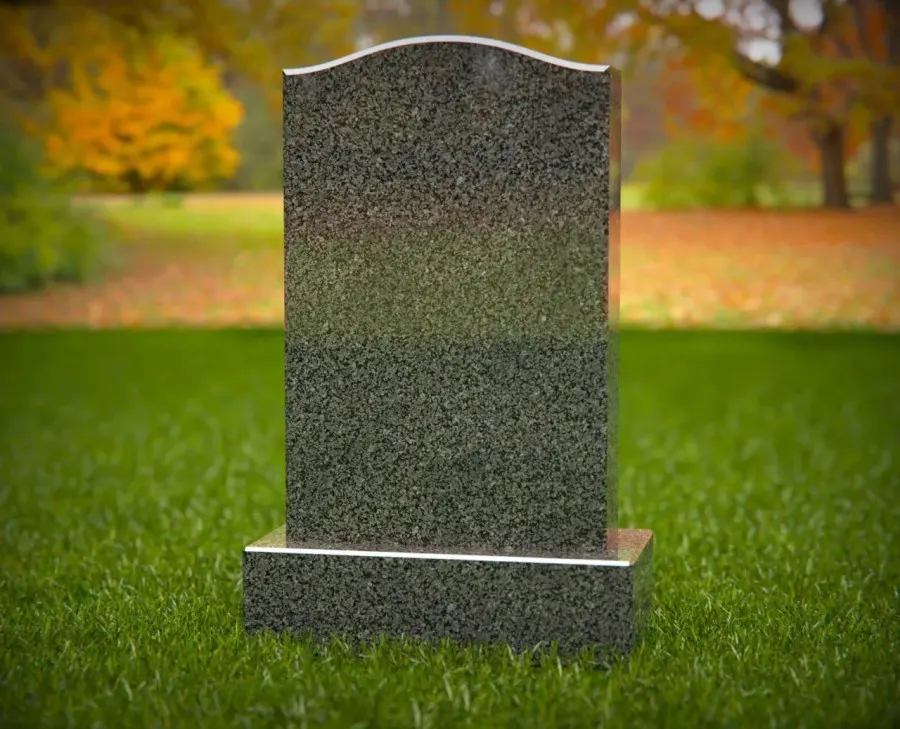 Classic Arched-Top Upright Headstone 30 x 6 x 40