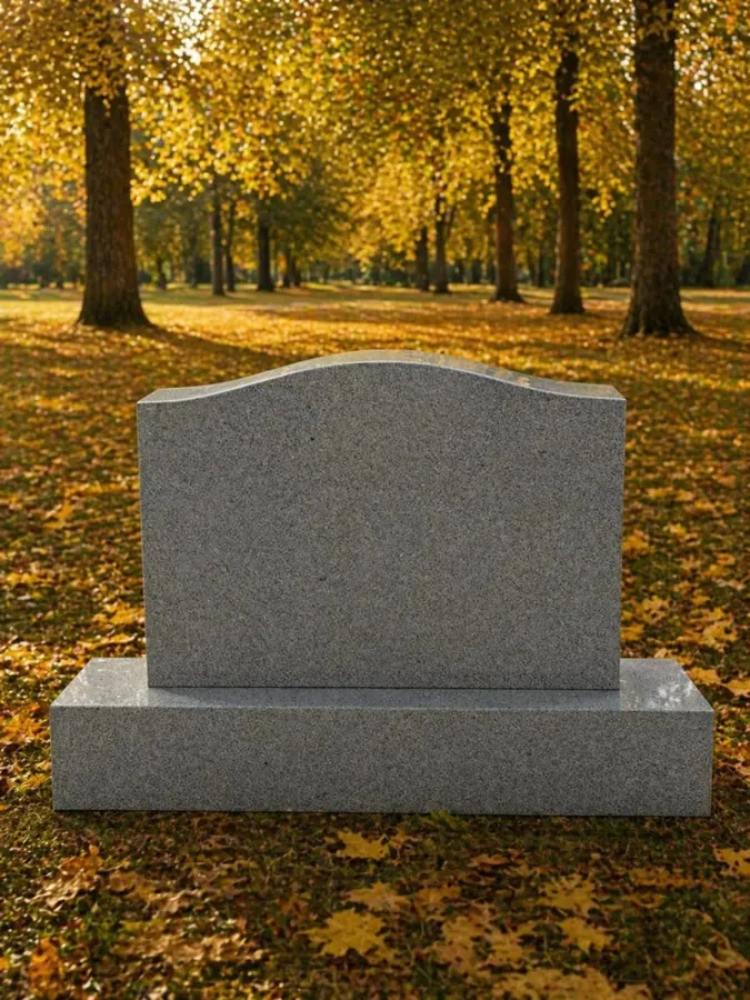 Serpentine Granite Headstone 26 x 6 x 18