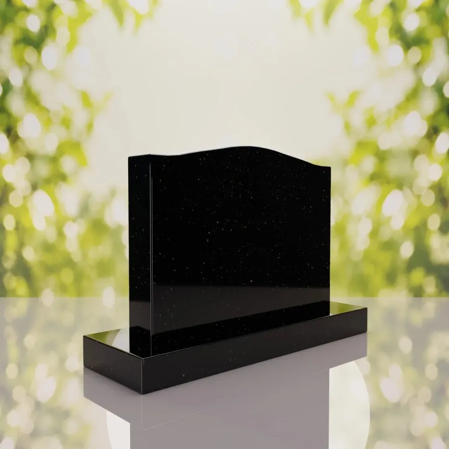 Serpentine Upright Headstone 30 x 5 x 24