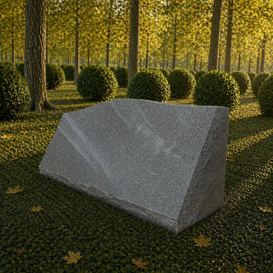Companion Slant Marker Headstone 36 x 10 x 16