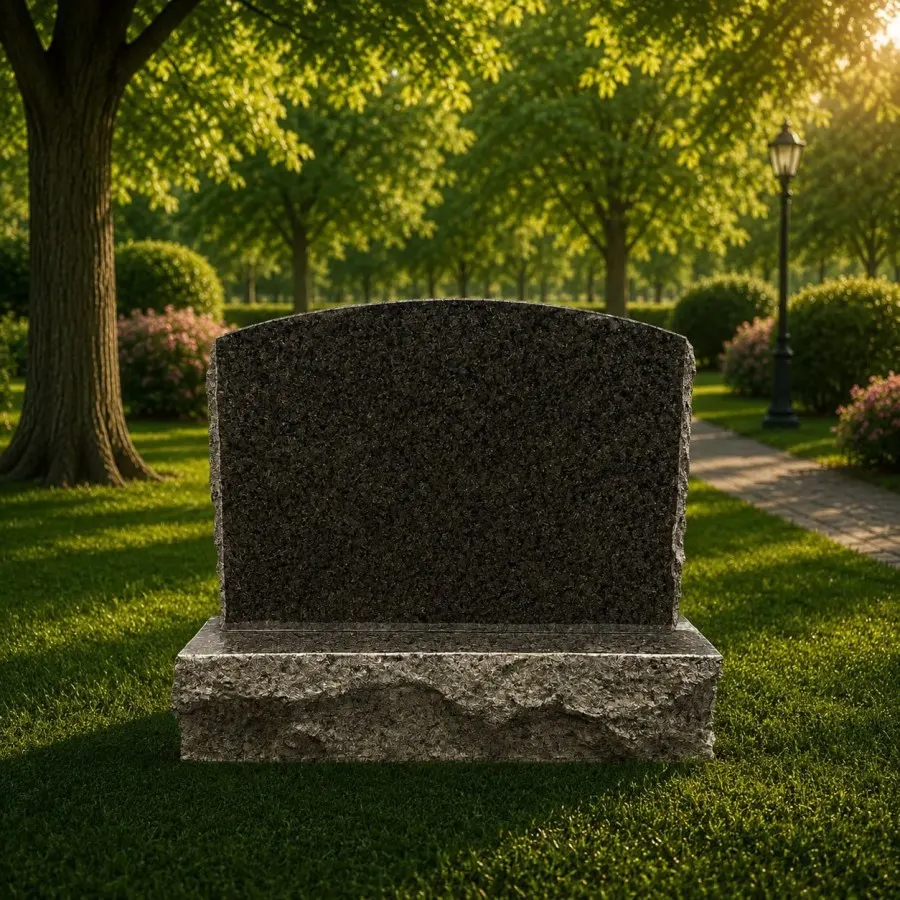 Upright Granite Headstone 26 x 6 x 18