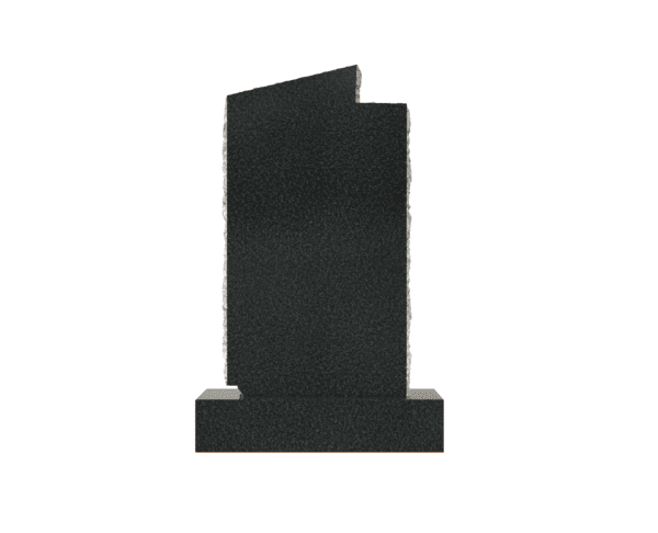 Upright Jewish Headstone with Menorah and Star of David - Image 2