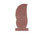 Modern Curved Granite Headstone - Image 2