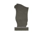 Elegant Granite Headstone with Cross Motif - Image 2