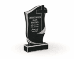 Elegant Granite Headstone with Cross Motif