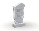 Elegant Granite Headstone with Cross Motif