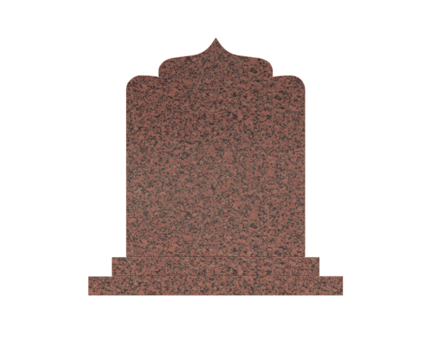 Islamic Headstone with Quran Engraving in a Peaceful Cemetery - Image 2