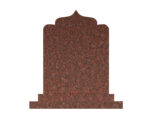 Islamic Headstone with Quran Engraving in a Peaceful Cemetery - Image 2