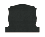 Granite Headstone with Heart and Laurel Design - Image 2