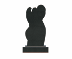 Heart-Shaped Angel Memorial Headstone - Image 2