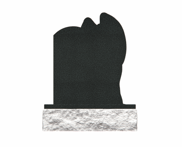 Guardian Angel Embracing Granite Headstone – A Tribute of Love - Image 2