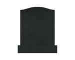 Elegant Granite Headstone with Arched Top - Image 2