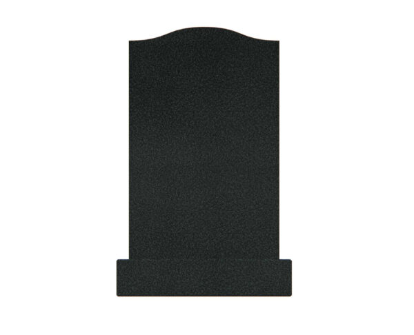Elegant Upright Headstone with Arched Top - Image 2