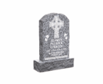 Traditional Upright Memorial with Celtic Cross