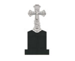 Orthodox Gravestone with Carved Crucifix Cross - Image 2