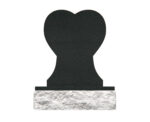Heart-Shaped Memorial Headstone – Symbol of Love and Remembrance - Image 2