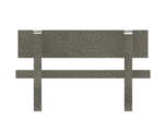 Granite Memorial Bench with  Engraving - Image 2