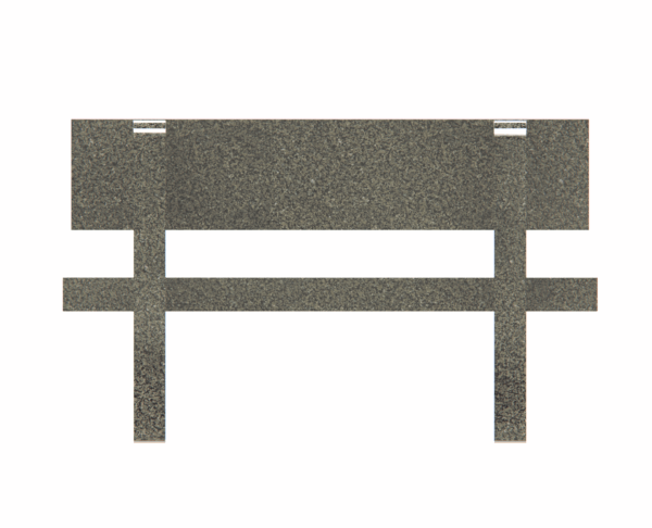 Granite Memorial Bench with  Engraving - Image 2