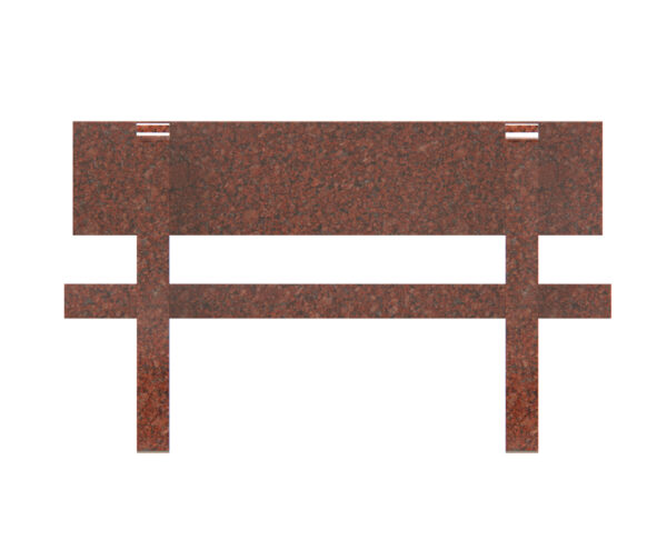 Granite Memorial Bench with  Engraving - Image 2