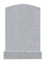 Upright Granite Memorial with Carved Roses - Image 2