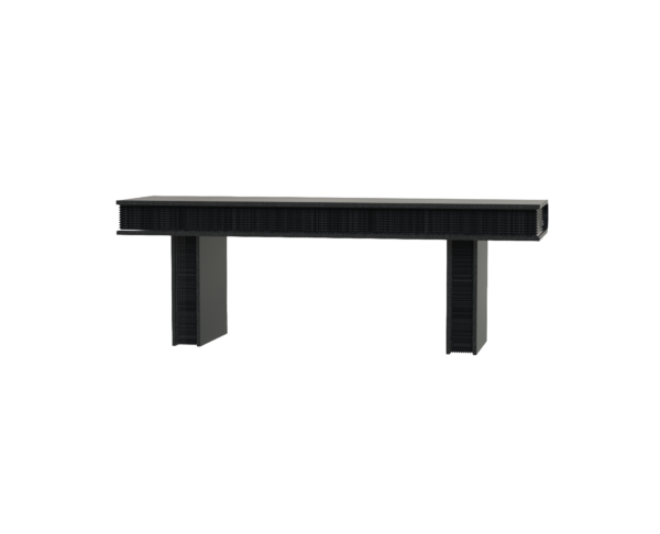 Simple Cemetery Granite Bench Monument - Image 1