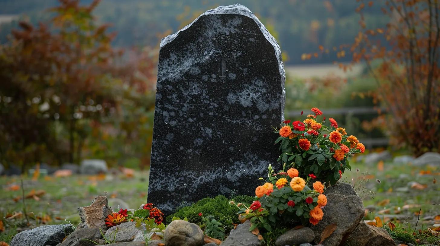 granite headstone