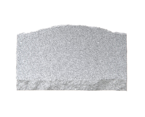 Single Slant Granite Headstone with Hummingbird & Lilies - Image 3