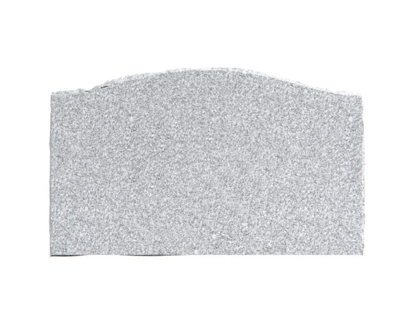 Single Slant Granite Headstone with Hummingbird & Lilies - Image 2