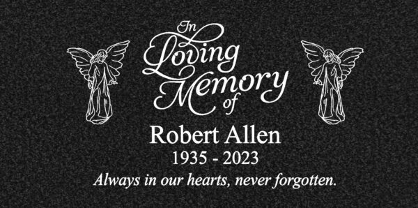 Angel Flat Granite Marker - Image 2