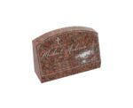 Faith & Wilderness Slant Granite Headstone