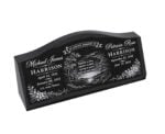 Companion Serpentine Slant Granite Headstone