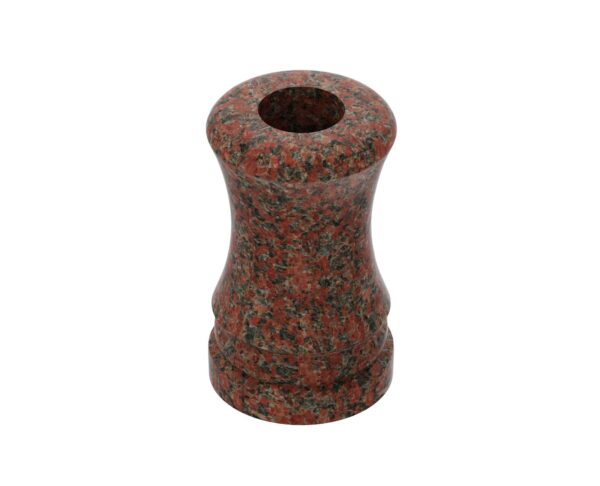 Hourglass Granite Memorial Vase - Image 1